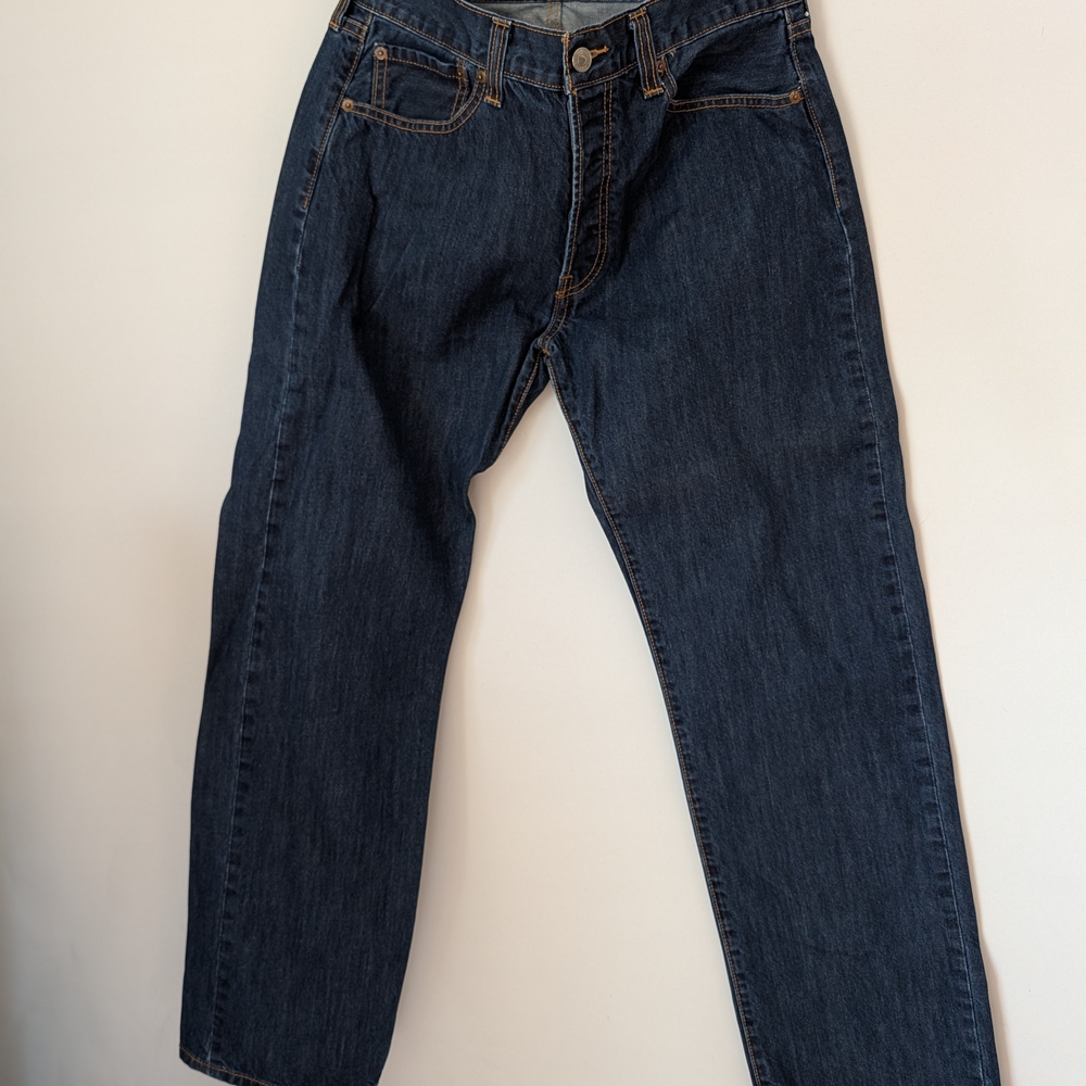 Classic Blue Levi's 501 Denim Jeans